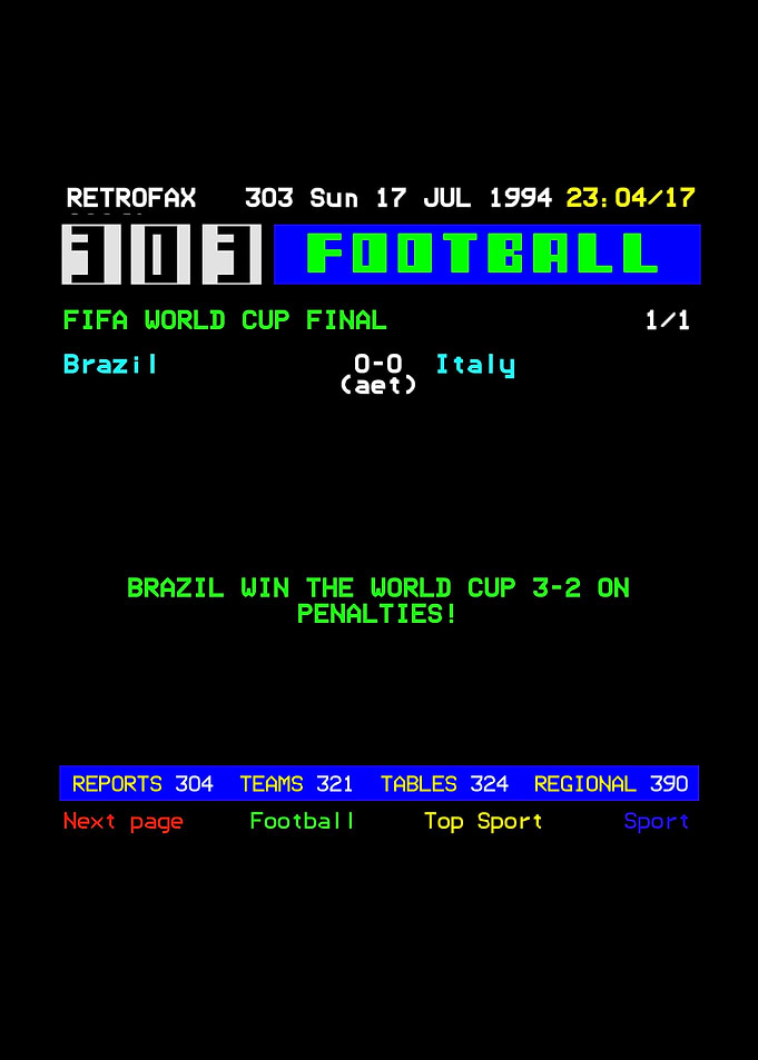 1994 WC Final
