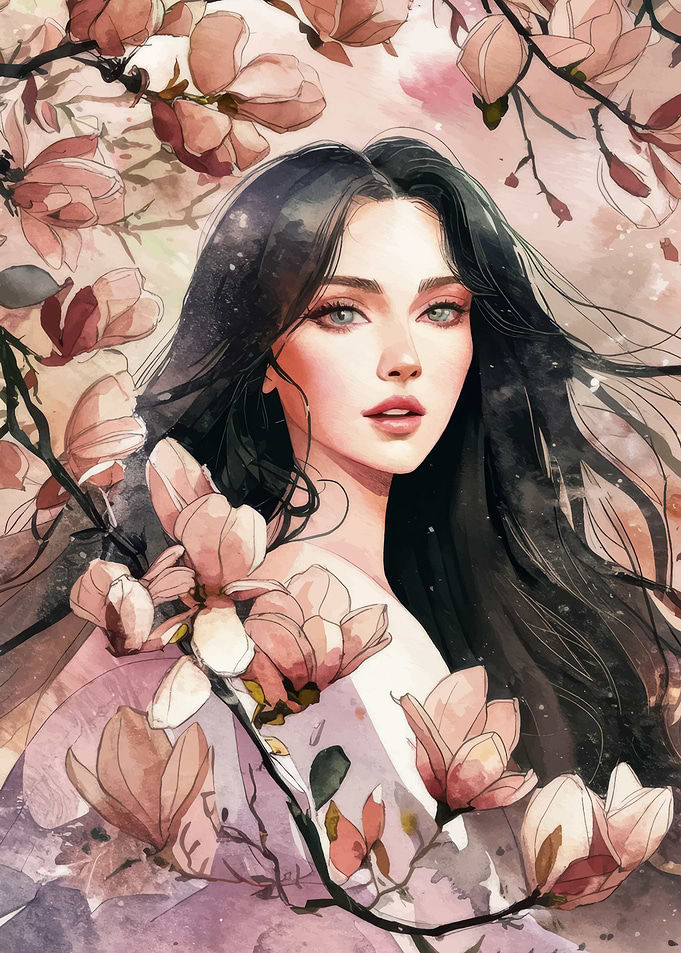 beauty girl reverie