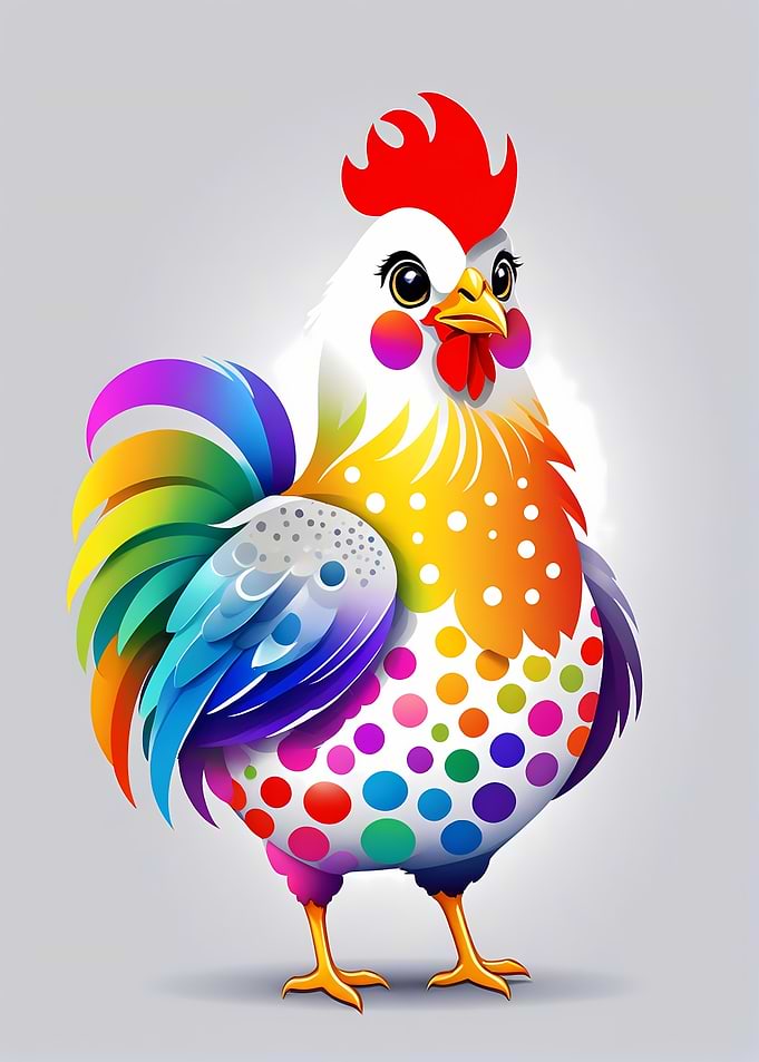 Cute chicken