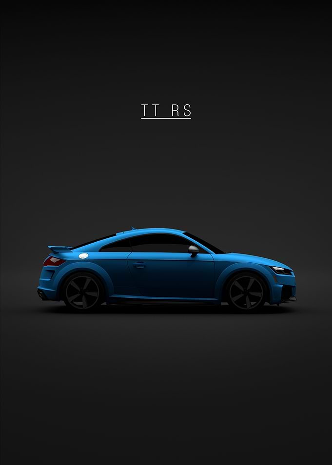 Audi TT RS 2021 Blue