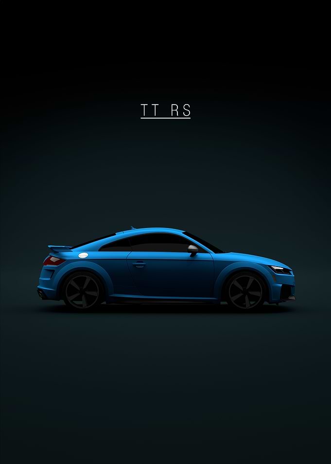 2021 Audi TT RS Blue