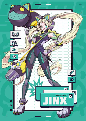 Battle Cat Jinx Card