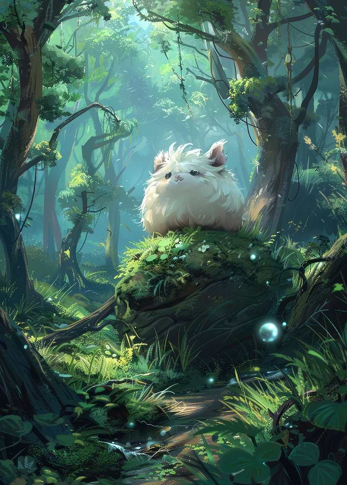 Fluffy Forest Guardian