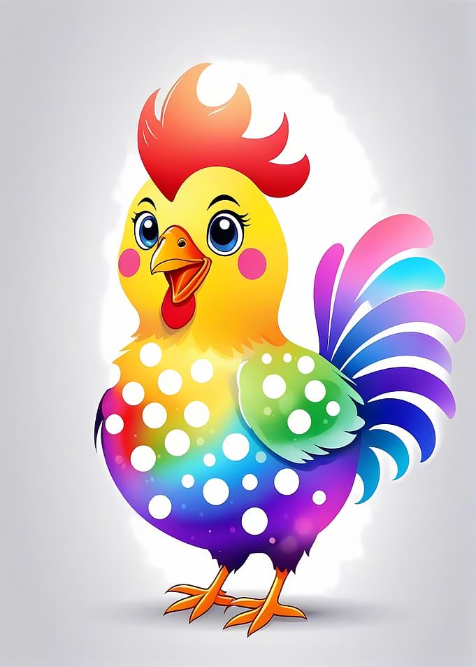 Cute chicken