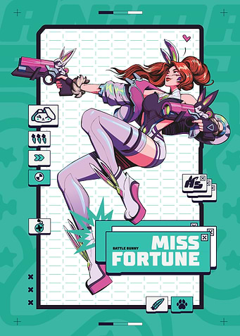 Battle Bunny Card