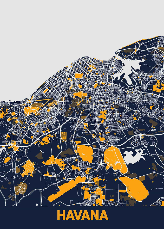 Map of Havana