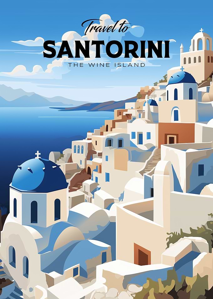 Travel to Santorini