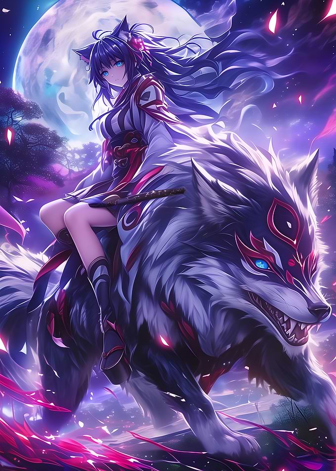 Anime Rider of Kitsune Fox
