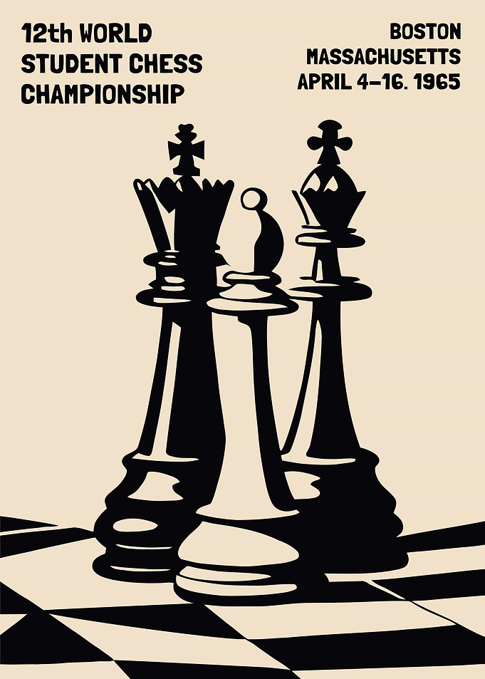 Black and White Chess Art