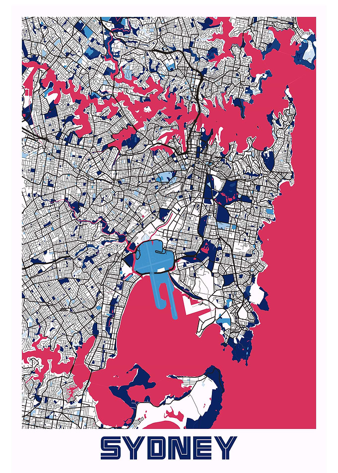 Map of Sydney