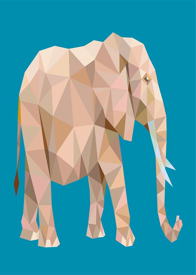 Polygon Styled Animal