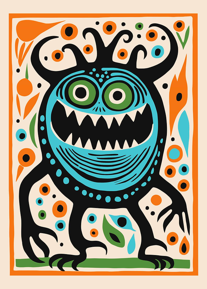 Monster Kids Room Decor