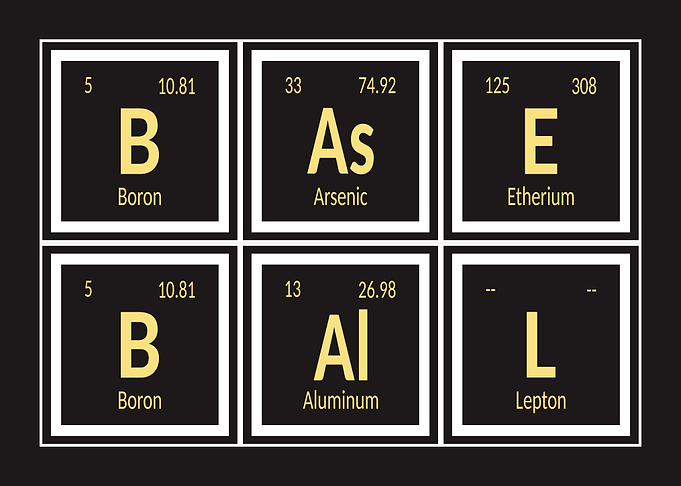 Baseball Periodic Table