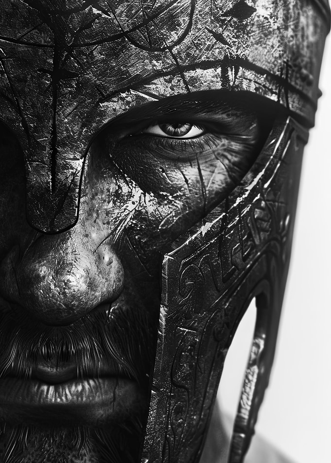 Close Up of a Warrior