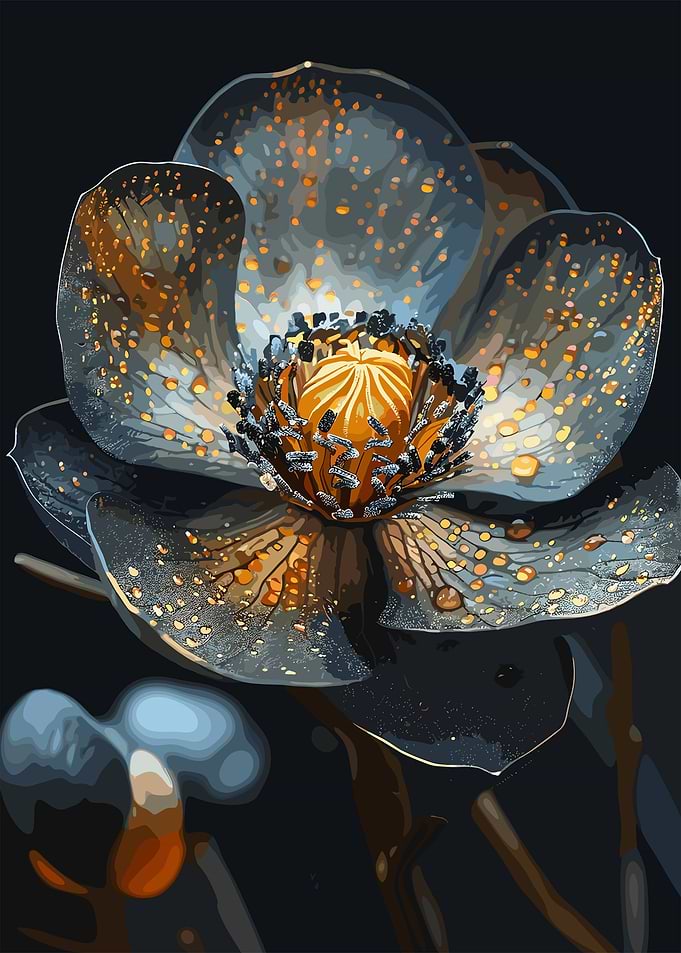 Abstract Flower