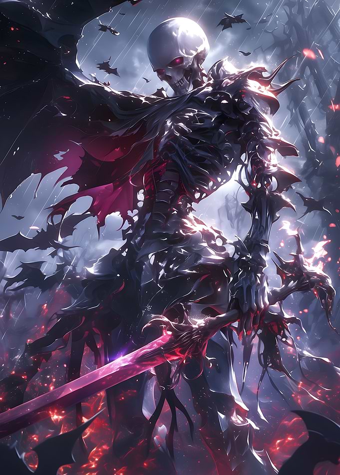 Gothic Skeleton Knight