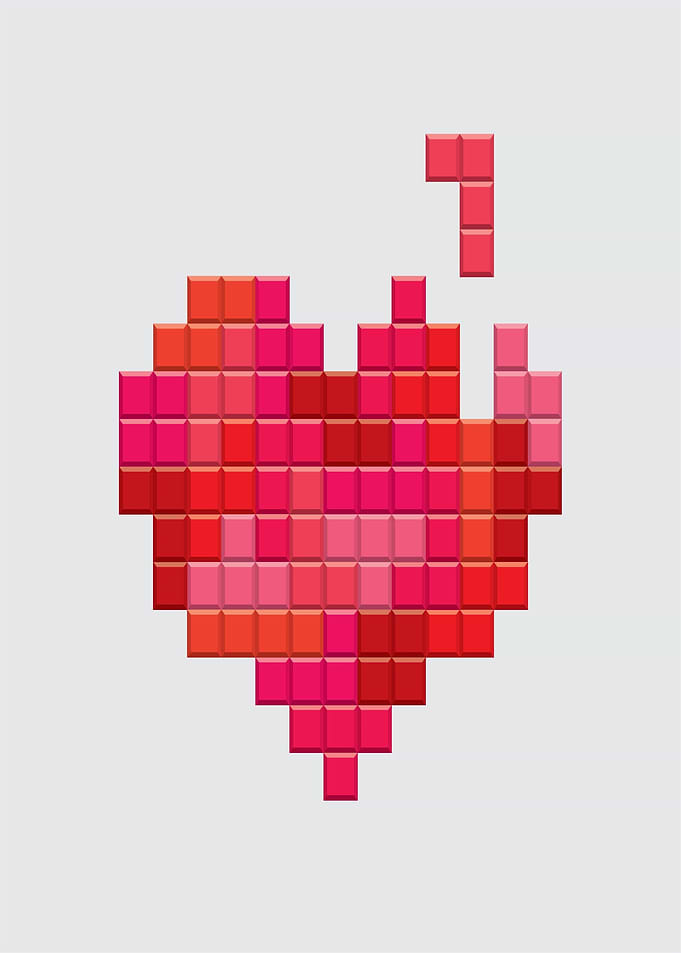 Retro Heart