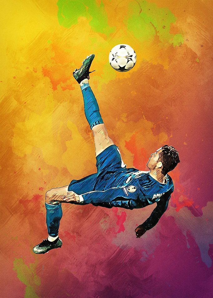 football legend concept