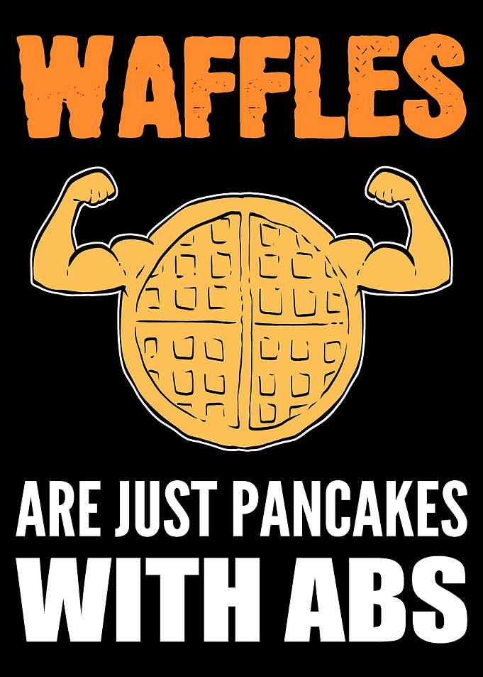 Pancakes with Abs Funny Pe