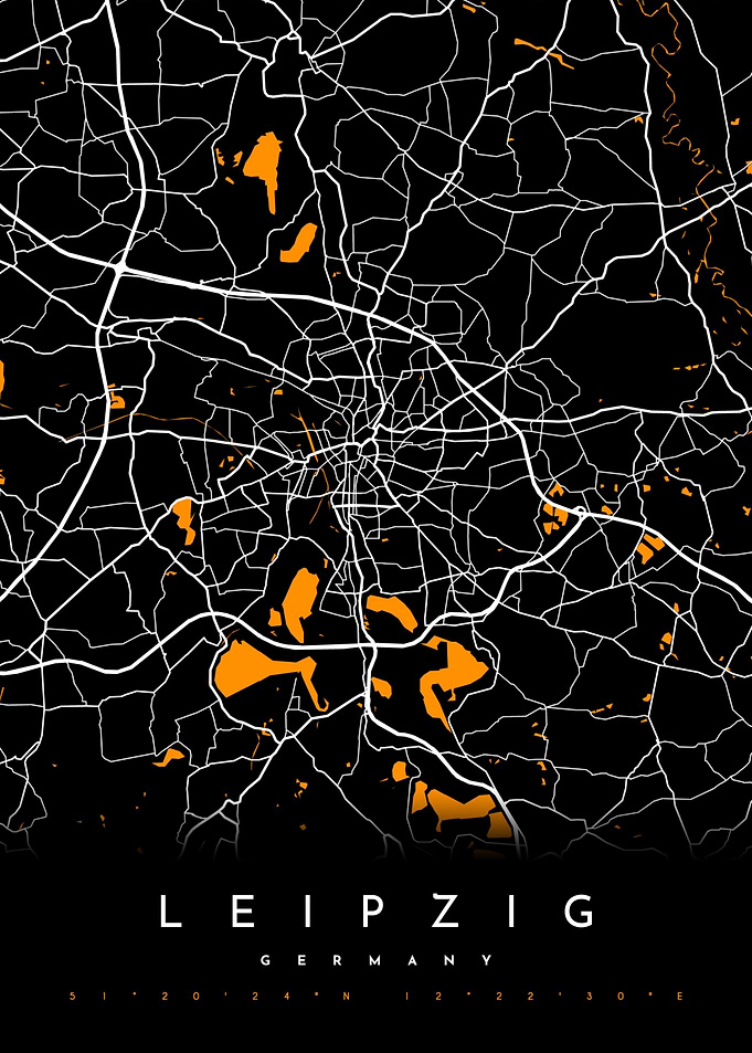Leipzig Map