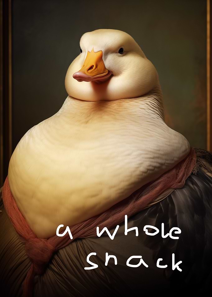 funny duck
