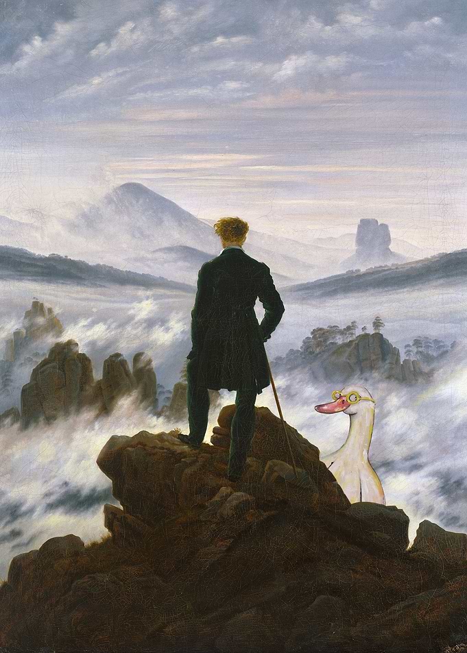 Wanderer above the Sea