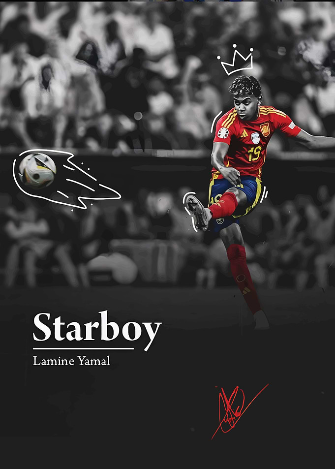 Lamine Yamal Star boy