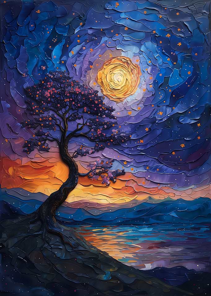 Spiritual Starry Night