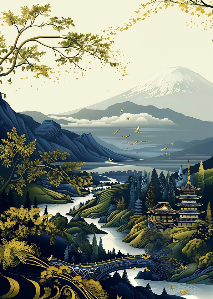 Landscape Fuji View