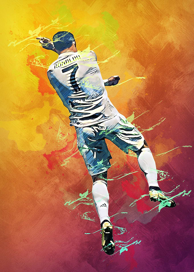 Soccer Abstract Legend