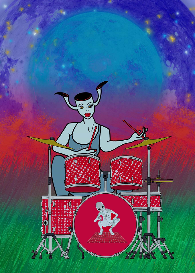 Surreal Drummers Fantasy