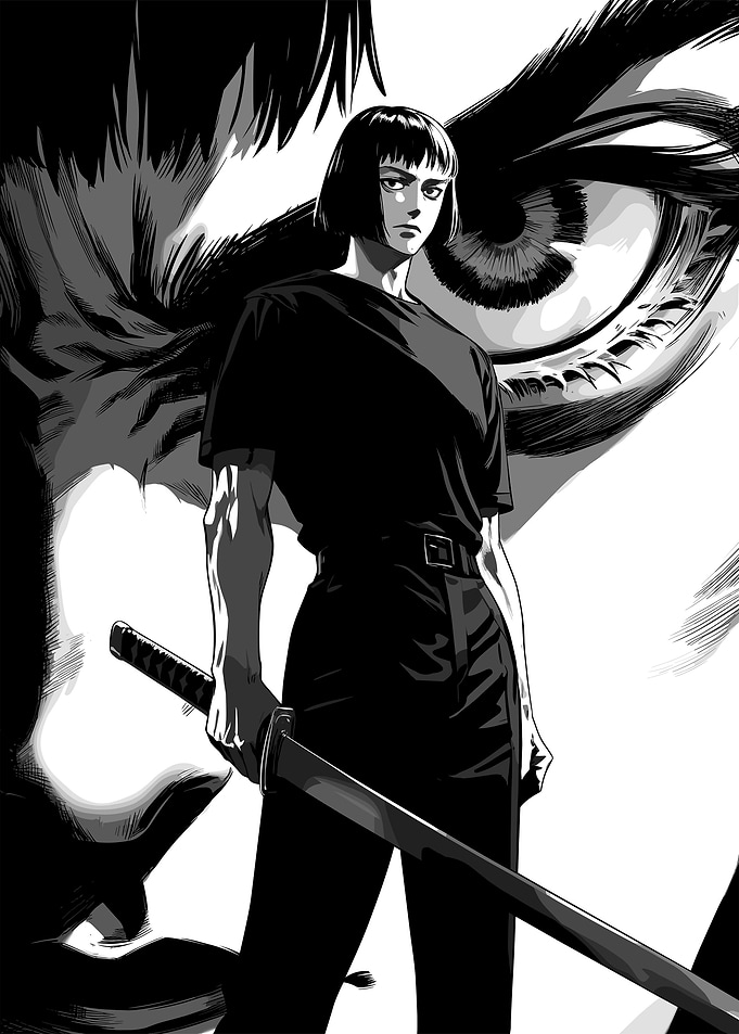 Woman Sword
