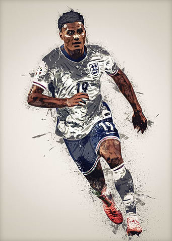 Ollie Watkins Painting