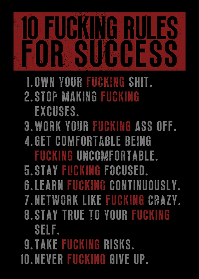 10 Rules For Success