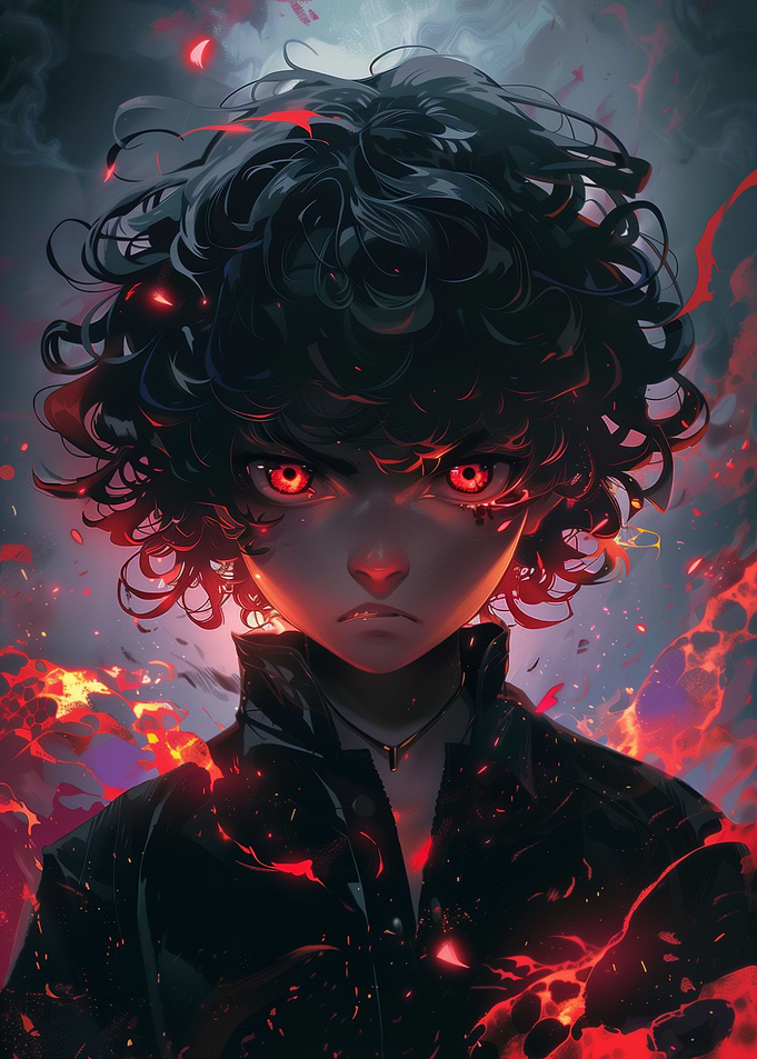 Angry Anime Boy