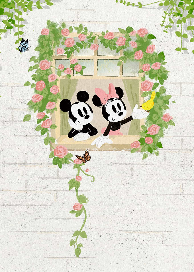 Springtime Window Blooms