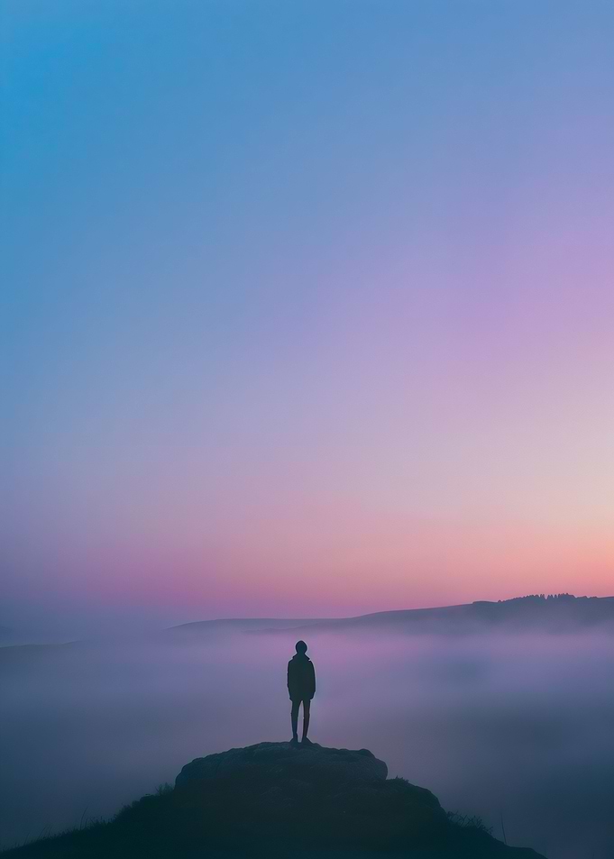 Misty Morning Walk