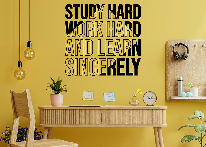 Study hard Motivational