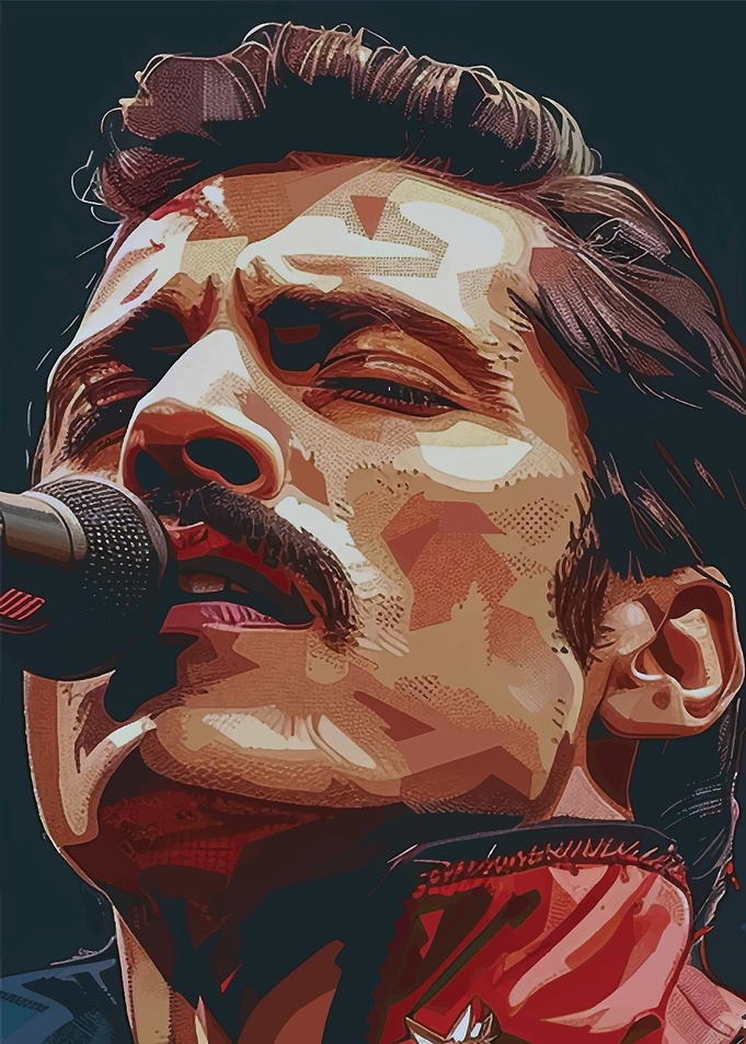 THE LEGEND FREDDIE MERCURY