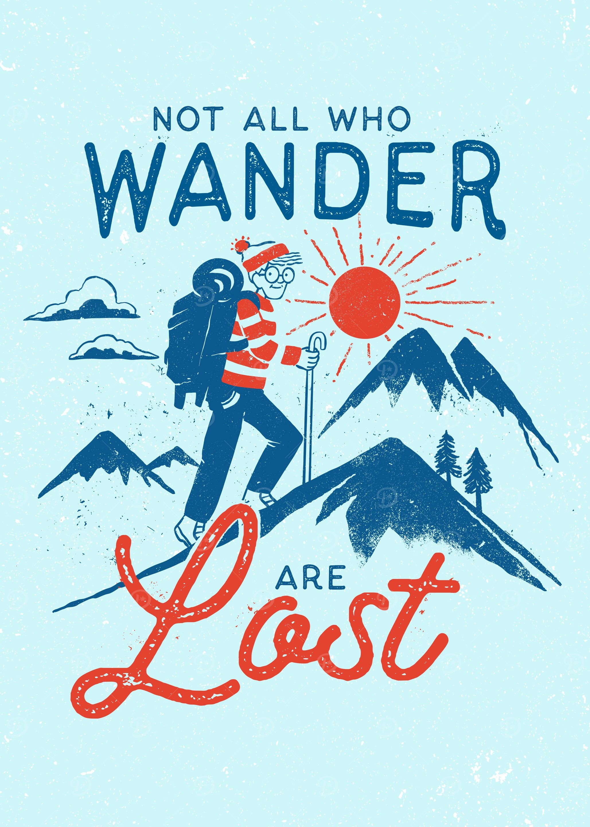 Wander lost