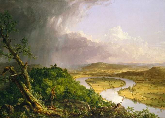 Thomas Cole The Oxbow 1836