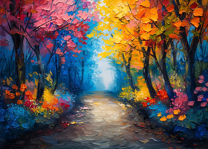 Rainbow Forest Nature