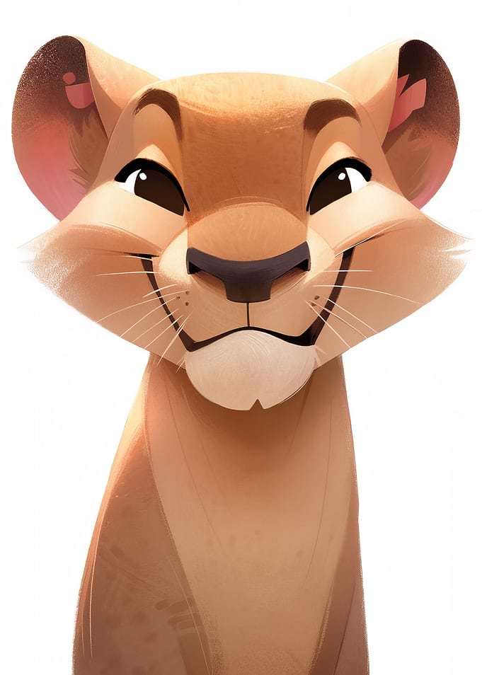 Cute Puma Poster