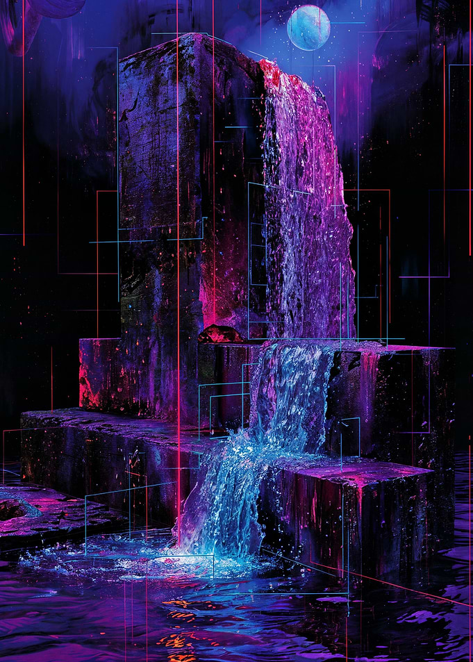Neon Cascade