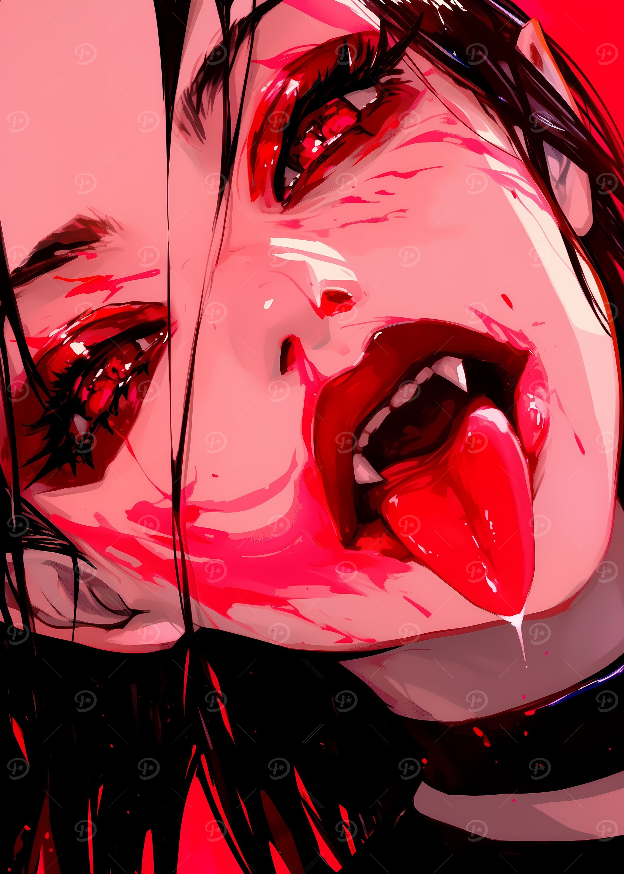 Yandere Anime Vampire Girl