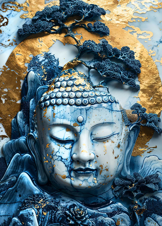 Porcelain Buddha Reclaimed
