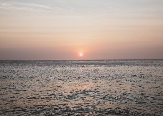 Pastel Caribbean Sunset 1