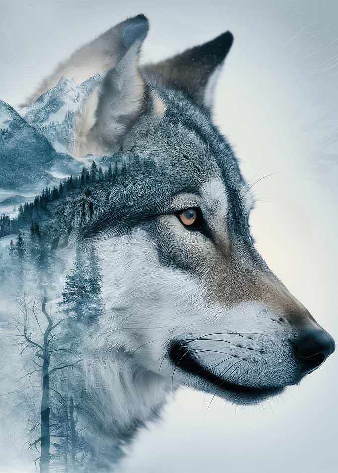 Wolf Husky Dog