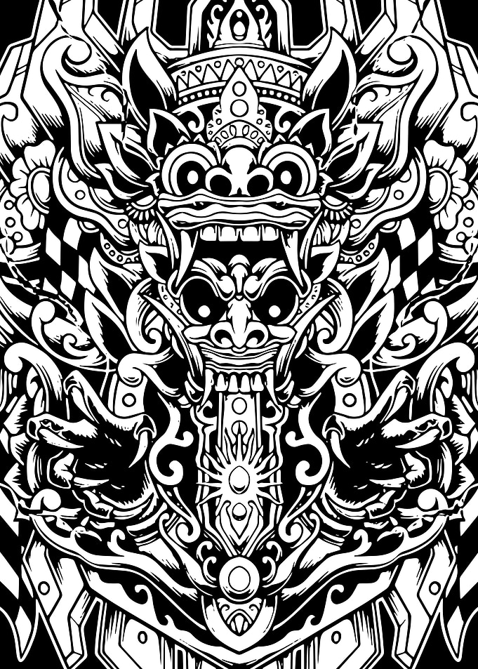 barong bali indonesia