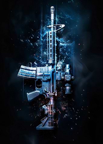 M4 Carbine weapon graphic